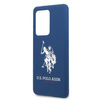 Etui U.S. Polo Assn. Silicone Collection na Samsung Galaxy S20 Ultra - granatowe