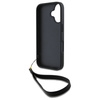 DKNY ETUI HARDCASE DO IPHONE 16 6.1 Z PASKIEM NA RĘKĘ I DESIGNERSKIM LOGO