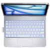 Etui Typecase Flexbook Touch             z klawiaturą do iPad Air 11" 2024/2025 srebrny