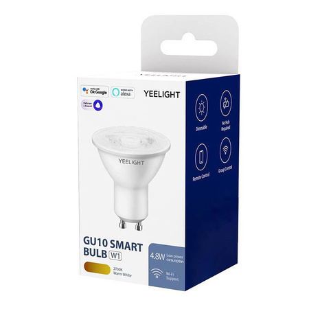 YEELIGHT ŻARÓWKA W1 GU10 ściemnialna DO SYSTEMÓW AUTOMATYZACJI DOMU Z