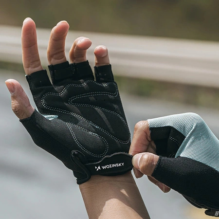 Rękawiczki rowerowe Wozinsky WRR-02XL rozmiar XL - szare