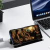 HURTEL ETUI CLEAR VIEW CASE DO IPHONE 16E Z KLAPKĄ Z OCHRONĄ PRZED