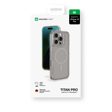 AMAZINGTHING ETUI SILIKONOWE TITAN PRO MAG CASE DO IPHONE 16 PRO