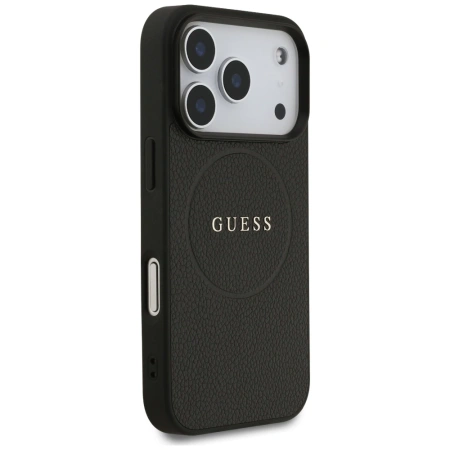 GUESS ETUI GRAINED RING MAGSAFE DO IPHONE 17 PRO POKROWIEC MAGNETYCZNY