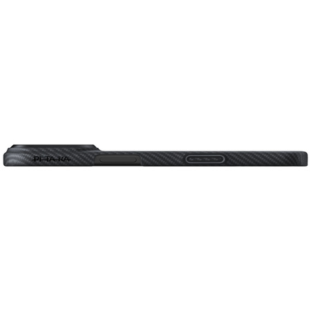 Etui PITAKA Ultra-Slim MagSafe do iPhone 17 Pro czarno szary