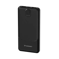 Powerbank Wozinsky Wpower WPBBK-2 10000 mAh 10 W 2x USB 2 A - czarny