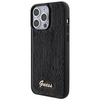 Etui Guess Sequin Script Metal na iPhone 15 Pro Max - czarne