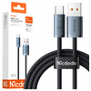 MCDODO KABEL USB-A USB-C SZYBKIE ŁADOWANIE USB TYP C 6A 100W 2M LED CZARNY