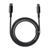 Baseus kabel USB Typ C - Lightning szybkie ładowanie Power Delivery 20 W 2 m czarny (CATLWJ-A01)