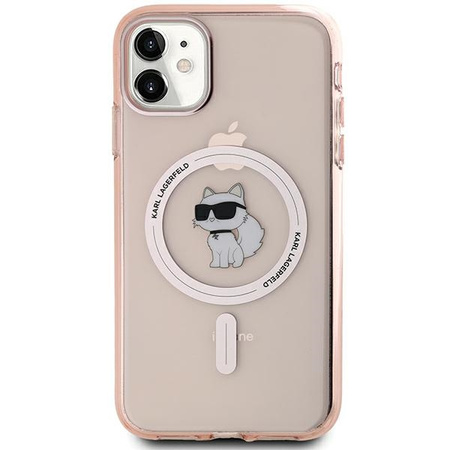 KARL LAGERFELD POKROWIEC HARDCASE DO IPHONE 11 6.1 Xr CHOUPETTE DO MAGSAFE