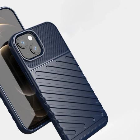 HURTEL CASE ELASTYCZNE ETUI DO IPHONE 13 PANCERNE OCHRONA PRZED ZDERZENIAMI