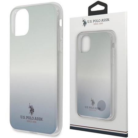 US Polo USHCN58TRDGLB iPhone 11 Pro niebieski/blue Gradient Pattern Collection