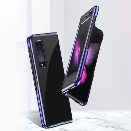 HURTEL ETUI HARD CASE POKROWIEC Z METALICZNĄ RAMKĄ DO SAMSUNG GALAXY FOLD