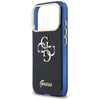 Etui Guess IML 4G Script Metal do iPhone 17 Pro Max niebieski