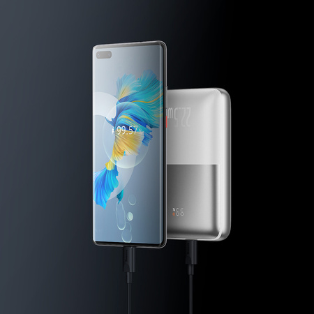 Powerbank Baseus Bipow Pro 20000mAh 22.5W biały z kablem USB Typu A - USB Typu C 3A 0.3m (PPBD030002)