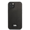 Etui Karl Lagerfeld KLHCP13MSFMP2K na iPhone 13 hardcase - czarne Saffiano Plaque