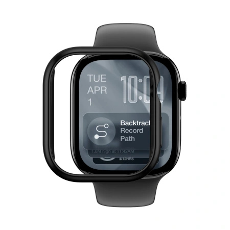 Etui ochronne AMAZINGTHING Minimal na Apple Watch Series 11 42mm - czarne