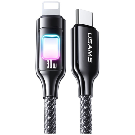 USAMS KABEL TC SERIES SJ749 30W USB-C DO DO LIGHTNING 1,2M IPHONE 12 13 14
