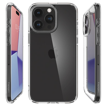 SPIGEN ULTRA HYBRID IPHONE 15 PRO FROST CLEAR