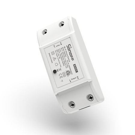Sonoff BASICR2 inteligentny bezprzewodowy przełącznik przekaźnik sterownik Wi-Fi biały (M0802010001)