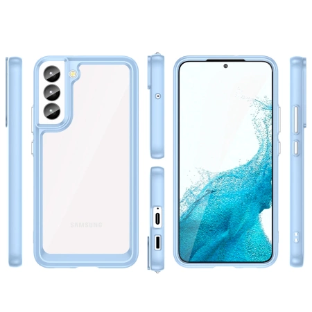 HURTEL ETUI OUTER SPACE DO SAMSUNG GALAXY S23 Z ELASTYCZNĄ RAMKĄ NA TELEFON