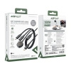 Kabel 3w1 Acefast C6-11 USB-C - 2x USB-C / Qi 480Mb/s 100W 1.2m - czarny