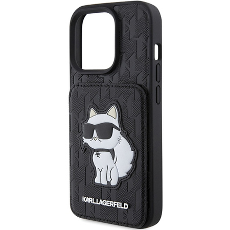 KARL LAGERFELD ETUI KLHCP15XSAKCNSCK DO IPHONE 15 PRO MAX 6.7 Z KIESZENIAMI
