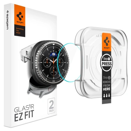 SPIGEN SZKŁO HARTOWANE GLAS.TR EZ-FIT DO SAMSUNG GALAXY WATCH 8 CLASSIC 46