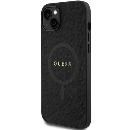 Guess GUHMP15MPSAHMCK iPhone 15 Plus 6.7" czarny/black hardcase Saffiano MagSafe
