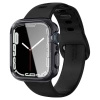 Etui Spigen Ultra Hybrid na Apple Watch 7 / 8 / 9 (41 mm) - przezroczysto szare