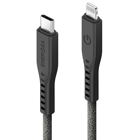 ENERGEA KABEL USB-C DO LIGHTNING 1.5M 60W 3A PD SZYBKIE ŁADOWANIE DO IPHONE