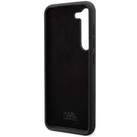 Etui Karl Lagerfeld Silicone Choupette na Samsung Galaxy S24 - czarne