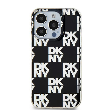 DKNY POKROWIEC HARDCASE DO IPHONE 15 PRO MAX 6.7 WZÓR CHECKERED MONO