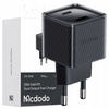 MCDODO SZYBKA ŁADOWARKA SIECIOWA DO TELEFONU ZASILACZ 2X USB USB-C 33W GAN CZARNA