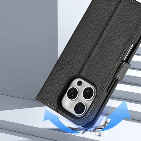 DUX DUCIS ETUI SKÓRZANE LAWA DO IPHONE 16 PRO PRESTIŻ I OCHRONA NA CO DZIEŃ