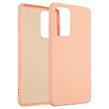 BELINE SILIKONOWE ETUI DO SAMSUNG GALAXY S21+ OCHRONA TELEFONU ZŁOTO RÓŻOWE