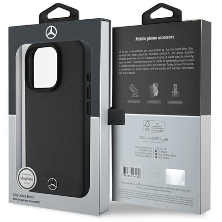 MERCEDES CASE DO IPHONE 16 PRO MAX 6.9 TEXTURED AND PLAIN LEATHER
