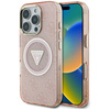 GUESS ETUI 4G CIRCLE DO IPHONE 16 PRO MAX DO MAGSAFE Z METALICZNYM
