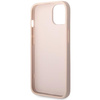 Etui Guess 4G Big Metal Logo na iPhone 15 - różowe