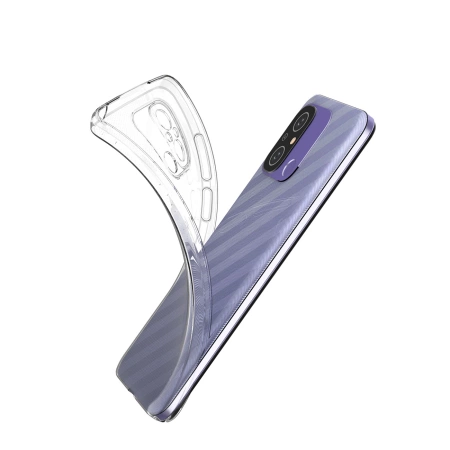 HURTEL POKROWIEC DO XIAOMI REDMI 11A 12C POCO C55 ETUI CIEŃKI PRZEZROCZYSTY