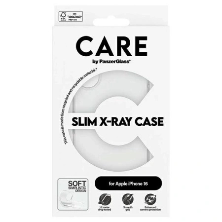 PANZERGLASS ETUI X-RAY SOFT BASIC CASE DO IPHONE 16 DO MAGSAFE OCHRONA