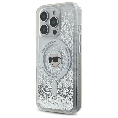 KARL LAGERFELD ETUI HARDCASE POKROWIEC CASE DO IPHONE 16 PRO DO MAGSAFE