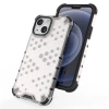 HURTEL POKROWIEC PANCERNY DO IPHONE 13 MINI Z PRZEZROCZYSTĄ RAMKĄ HONEYCOMB