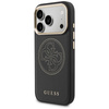 Etui Guess Perforated 4G MagSafe do iPhone 17 Pro czarny