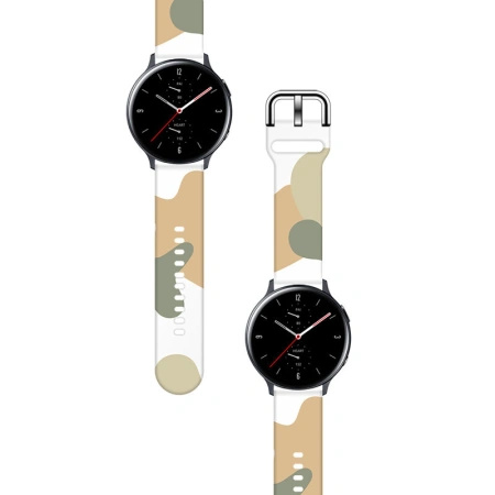 STRAP MORO OPASKA DO SAMSUNG GALAXY WATCH 42MM PASEK SILIKONOWY BRANSOLETKA