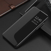 Eco Leather View Case elegancki futerał etui z klapką i funkcją podstawki Huawei P40 Lite E czarny