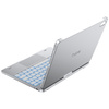 Etui Typecase Flexbook Touch             z klawiaturą do iPad 11" (A16) 2025 / iPad 10.9" 2022 srebrny