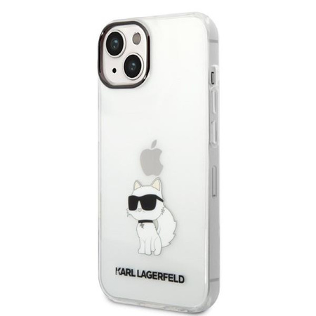 Karl Lagerfeld KLHCP14MHNCHTCT iPhone 14 Plus 6,7" transparent hardcase Ikonik Choupette