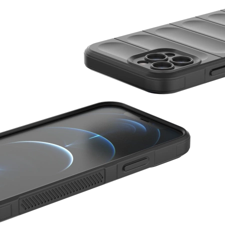 HURTEL ETUI CASE MAGIC SHIELD DO IPHONE 12 PRO OCHRONA ELASTYCZNY PANCERNY