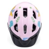 Kask rowerowy dziecięcy MTB Wozinsky z odpinanym daszkiem 52-56 cm - różowy